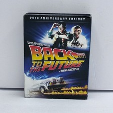 Back to the Future Trilogy DVD 2010 25th Anniversary Michael J. Fox Robert