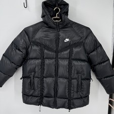 Nike Therma-FIT City Series Women's Down Hooded Puffer Oversized Jacket Medium