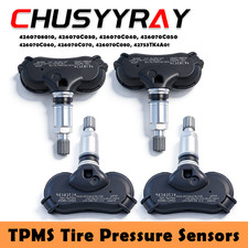 4x Tire Air Pressure Monitor Sensor For Toyota Sequoia Sienna Tundra 42607-0c070