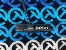 SeeMore Black Golf Putter