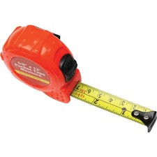 Do it 12 Ft. Pocket Tape Measure 325325 SIM Supply, Inc. Plastic Red