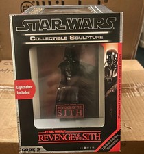 Star Wars Revenge of the Sith Code 3 mini movie poster sculpture LE