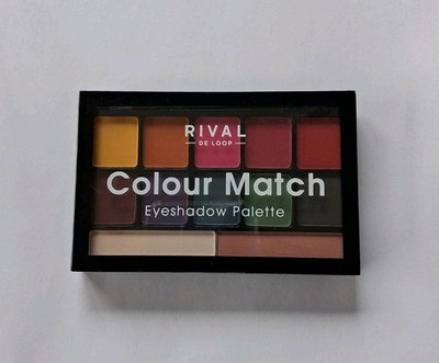 RIVAL- DE LOOP- COLOUR MATCH EYESHADOW PALETTE. 03 Colour Match . Vegan 