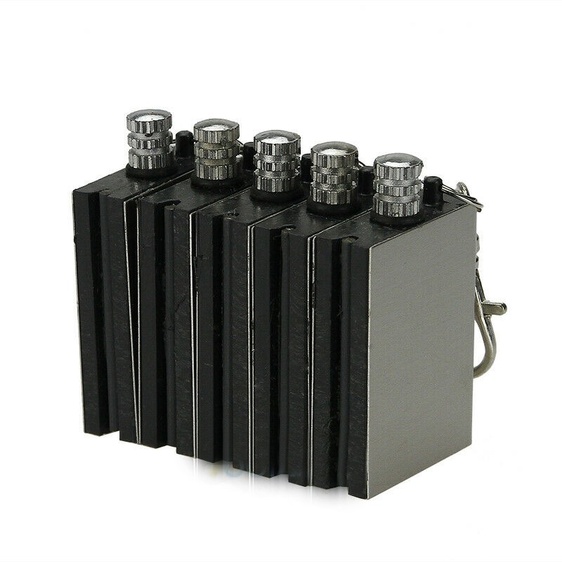 10pcs Metal Kerosene Flask Portable Permanent Match Lighter Camping Fire Starter