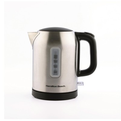 Hamilton Beach, Wasserkocher, kompakt, 1L, gebürstet, HB02403B1