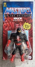 Masters of the Universe Origins Ninjor Action Figure 2021 Mattel Sealed