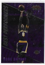 1999-2000 Bowmans Best purple Kobe Bryant Best Performer card #95-Ex+