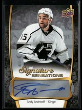 2016-17 Upper Deck Signature Sensations #SS-AA Andy Andreoff