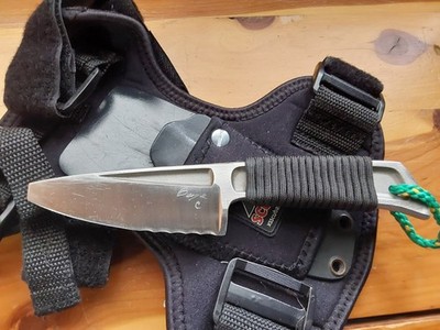 DAVID BOYE DIVE KNIVE and  XS SCUBA SHEATH