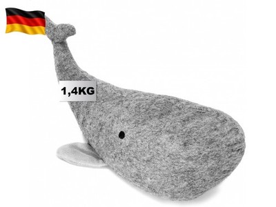 com-four  Türstopper - schwerer Türhalter im niedlichen Wal-Design - fu