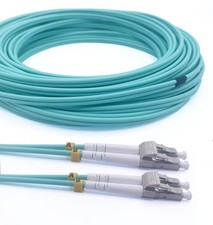 Câble Fibre Optique LC/UPC-LC/UPC OM3 Duplex Jarretière Multimode LSZH 50/125um