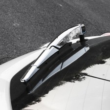 Cubierta limpiaparabrisas Nissan Kicks Car Rr tapicería abdominales decoración parabrisas plateada