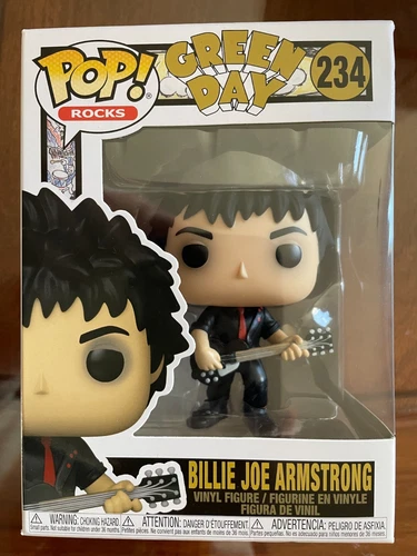Funko Pop! Rocks Green Day Billie Joe Armstrong #234 Vaulted 2021 NEW!
