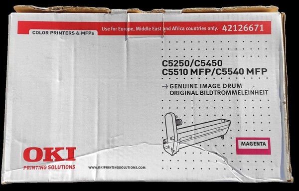 OKI Originaltoner Bildtrommel Magenta 42126671 • C5510 • C5250-image