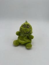 Aurora Dr Seuss - 5" Grinch Palm Pal Plush Stuffed Animal Toy