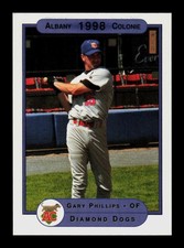 2007 Warning Track Albany-Colonie Diamond Dogs 10 Gary Phillips BXCP03
