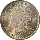 1884-O Morgan Silver Dollar PCGS MS64 - Pretty Toning