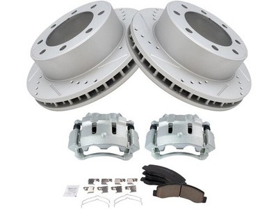 Front Brake Pad Rotor and Caliper Set fits Ford Excursion 2000-2005 88QWBM