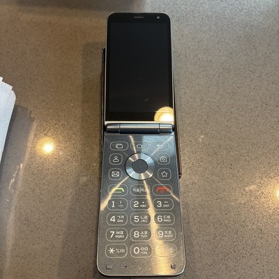 ALT MIVE AT-M140 Style Folder 2 cell phone 32GB LTE/3G - Black Unlocked USED