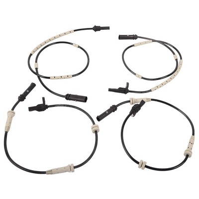 4Pcs ABS Wheel Speed Sensor Front Rear LH / RH For BMW 2 3 4 Hybrid 2012 - 2020
