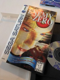 Enemy Zero (Sega Saturn, 1997) CIB w/ Insert Promo - Tested Works - Clean