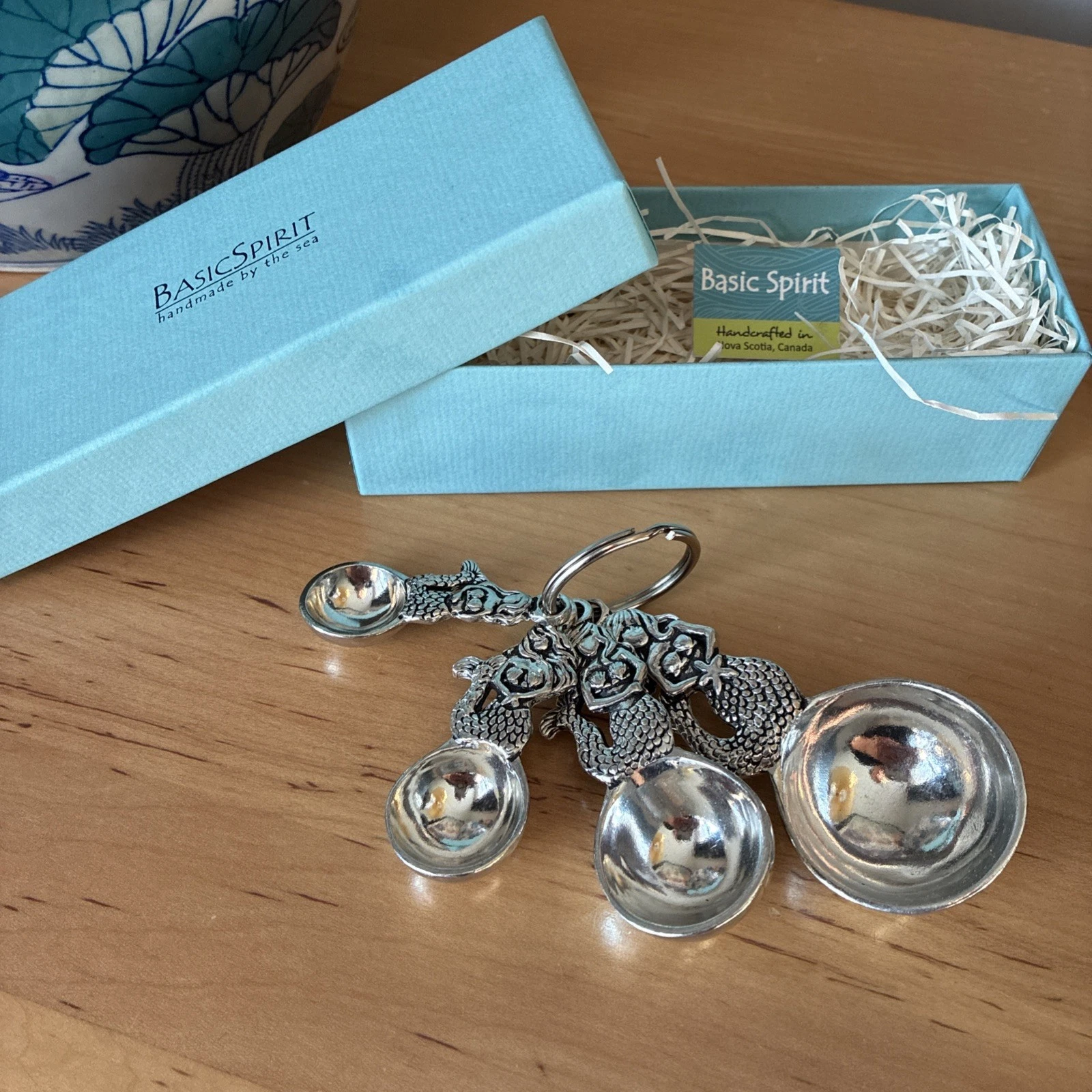 Basic Spirit Décor Measuring Spoons Mermaids, Set of 4 Made in Nova Scotia
