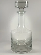 Vintage Toscany Lead Crystal Decanter with Stopper