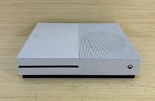 Microsoft Xbox One S Model 1681 White Disk Version Console Only