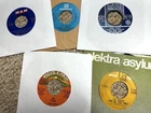 RARE LOT 45's 7" vinyl 60's 70's Classic Rock Psych Hard Rock Garage w/THE DOORS