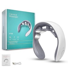 Portable Electric Neck Massager Pulse Massager 6 Modes Heating Pain Relief