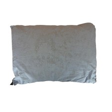 Ralph Lauren Bed Pillow Standard Cream Good Floral Damask Cotton Cover USA Made