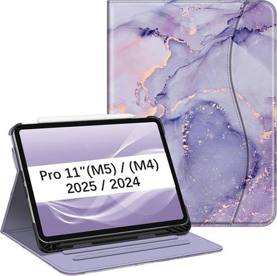 Folio Case for iPad Pro 11-inch (M5) 2025 / (M4) 2024 - Protective Cover with St