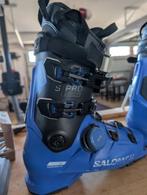 Salomon S/Pro Supra boa 130 ski boots 27.5 with Newer Atomic Hawk Liners