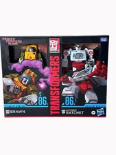 Transformers Studio Series 86 Brawn & Autobot Ratchet Movie Figures 2-Pack