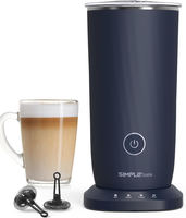 Simpletaste MilchaufschäUmer Elektrisch 4-In-1, HeißEr & Kalter Milchschaum, Mil