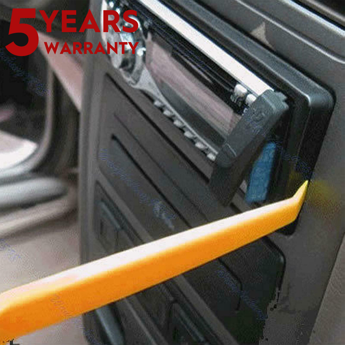 4-Piece Car Trim Removal Tool Set for Dash Radio Door Panel Pry Installer Clips