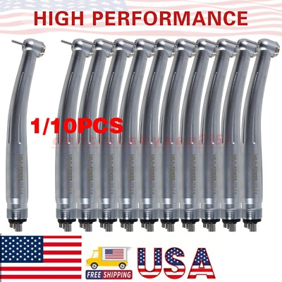 1/10Pcs USA Dental High Speed Handpiece Turbine 4 Hole Cartridge Rotor JSD