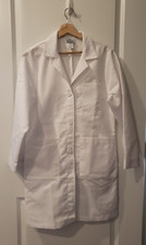 White Meta Lab Coat, Women's, Size 8