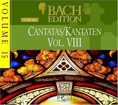 Bach Edition Cantatas, Vol.VIII 8/ Volume 15. Holland Boys Choir, Bach Collegium