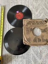 Vintage Al Goodman And His Orchestra 78 RPM 10" & EDISON DIAMON DISC RE CREATION