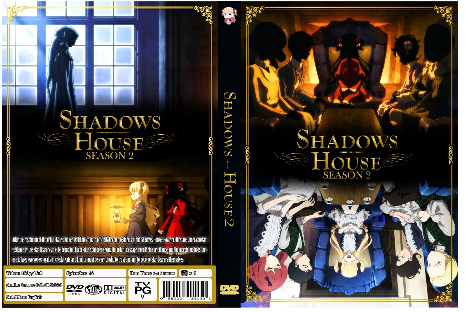 Shadow House Anime Series Temporada 2 Episodios 1-12