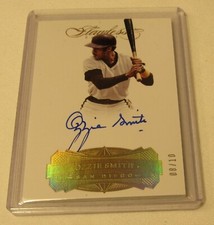 OZZIE SMITH 2017 Autograph 08/10 COA FS-OS Panini Flawless Baseball San Diego