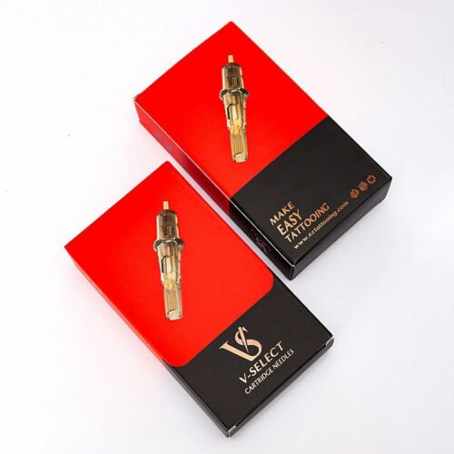 EZ V-Select Tattoo Needle Cartridges Curved Magnum - 20pcs/box - Australia Stock - Bild 1 von 2