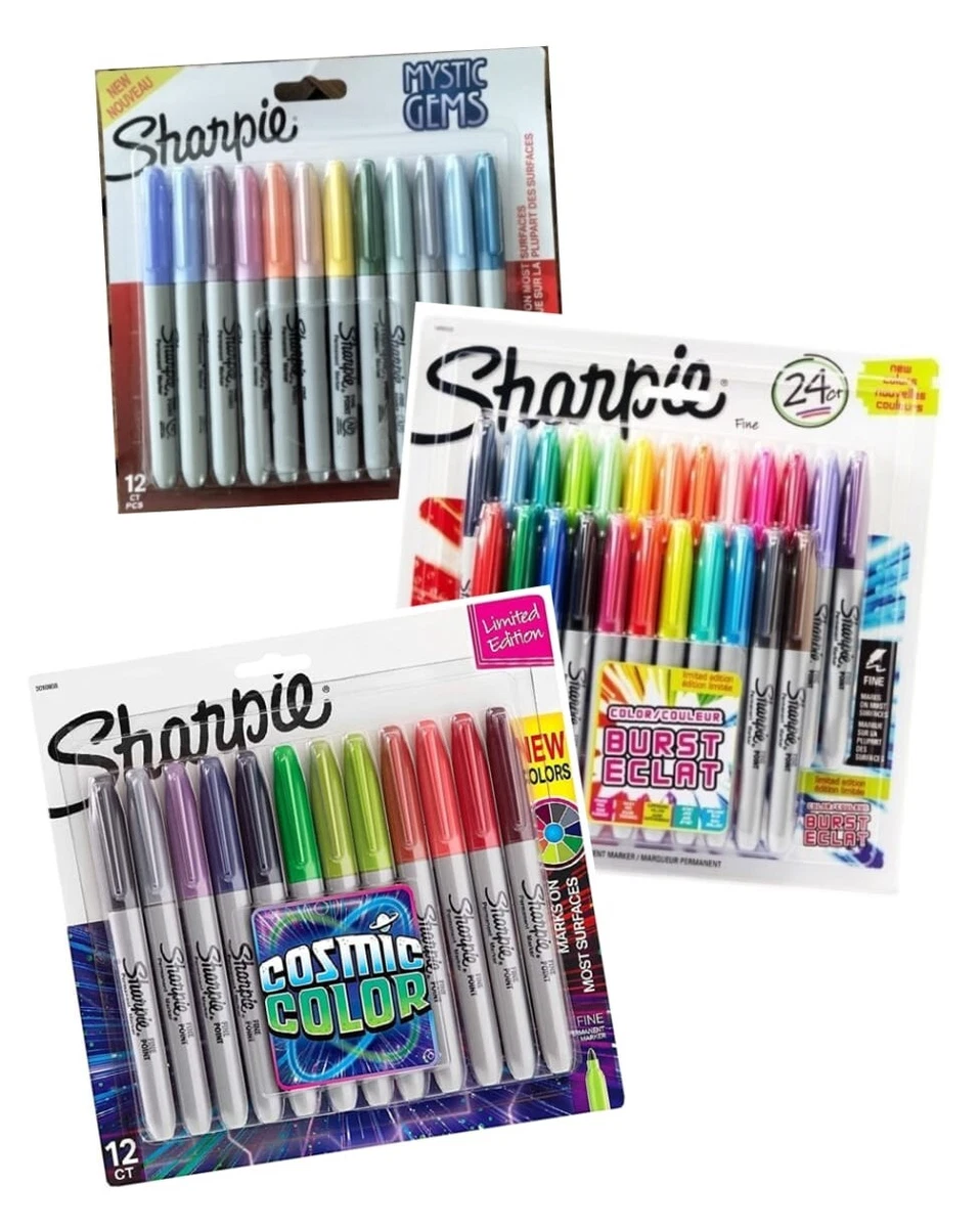 Sharpie Fine Marker Bulk Pk 24 + 1 Coloured