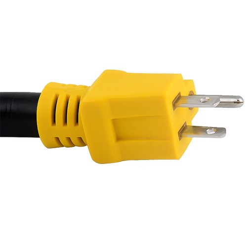 15 Amp to 30 Amp RV Adapter Cord 12 Inch, 5-15P to TT-30R Dogbone Electrical - Picture 6 of 7