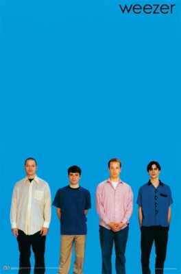Weezer Poster - Blue - 24