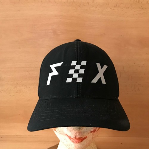 Fox 110 One Ten Hat Black Flexfit Tech 