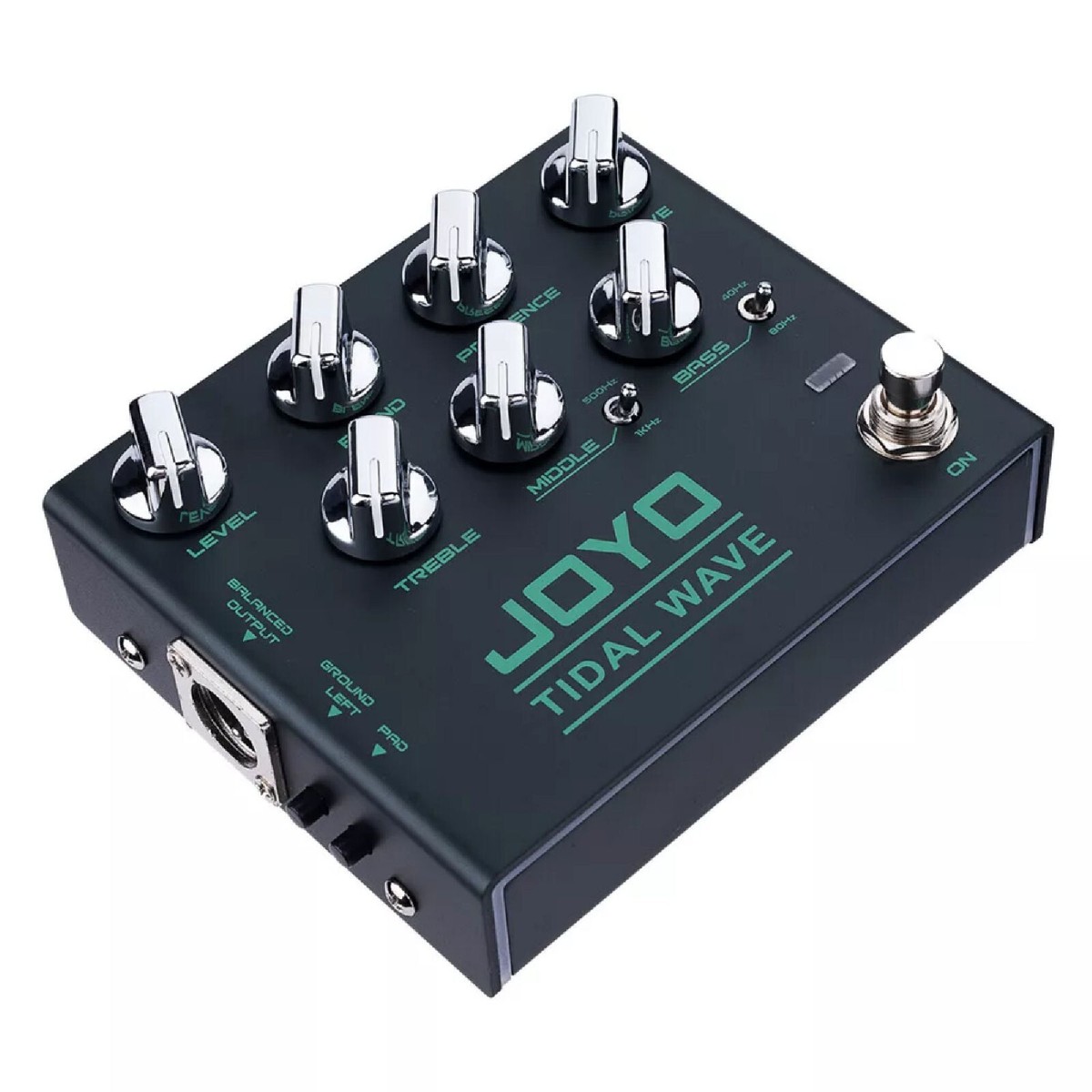 JOYO R-30 Tidal Wave Bass Guitar Pedal Preamp Overdrive +EQ +