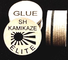 NEW....Kamikaze ELITE Layered Cue Tips 14 MM  SH  3 Tips  Fast Shipping.