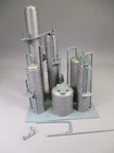 LQ1567 VOLLMER 5525 HO 1/87 1:87 Model Mounted Refinery Oil Refinery